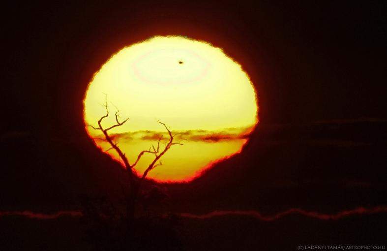 Photographer Captures Venus' Rare Journey Across a Melting Sun